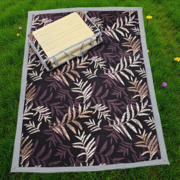 KORAI MAT CHOCOLATE LEAF DESIGN ( 3.5/6FEET ) (Copy)