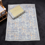 KORAI MAT WITH KASHMIRI DESIGN ( 5/7 FEET )