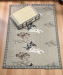 KORAI MAT BROWN FLORAL ( 3.5/6 FEET ) (Copy)