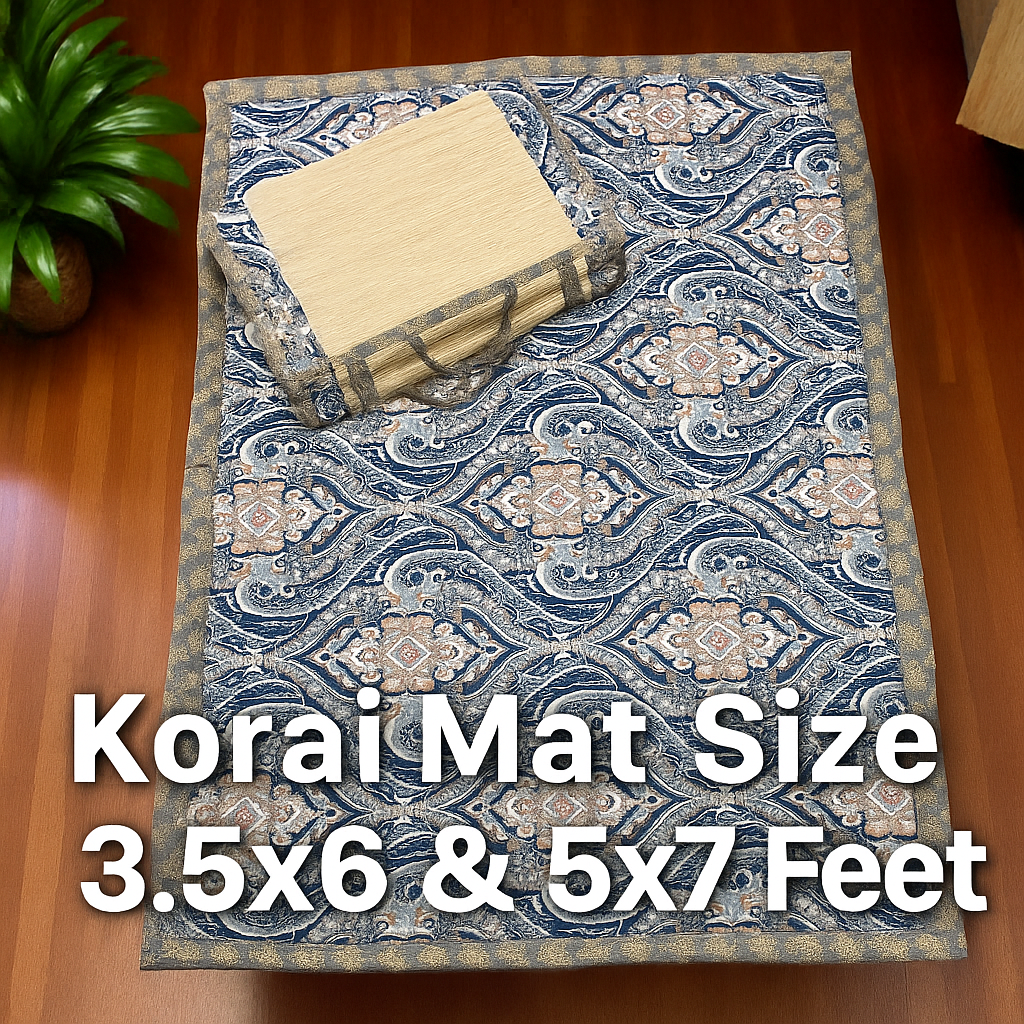 Korai Mat size 3.5/6 & 5/7
